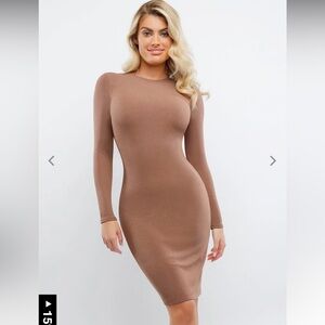 Popilush Modal Long sleeve dress—NWT